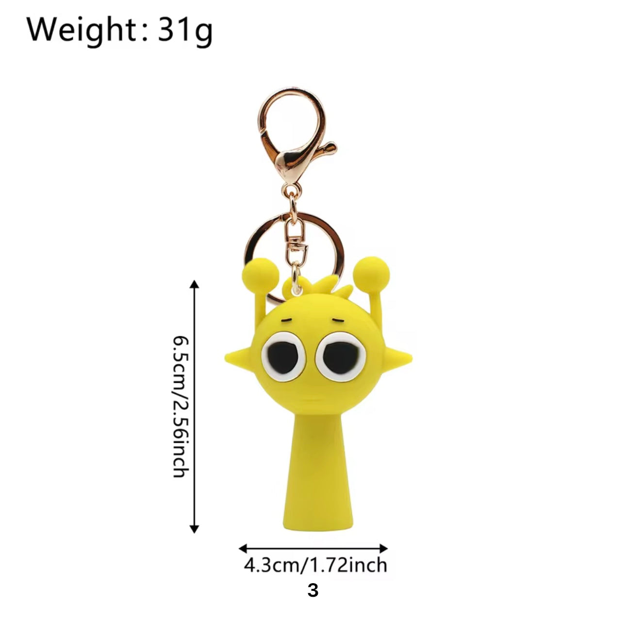 Sprunki Keychain